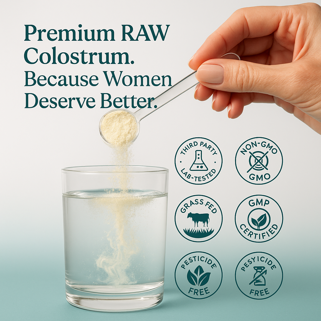 Revilyn™ RAW Colostrum - Fix Menopausal Facial Inflammation