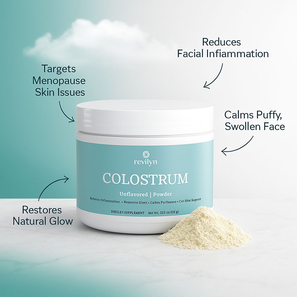 Revilyn™ RAW Colostrum - Fix Menopausal Facial Inflammation