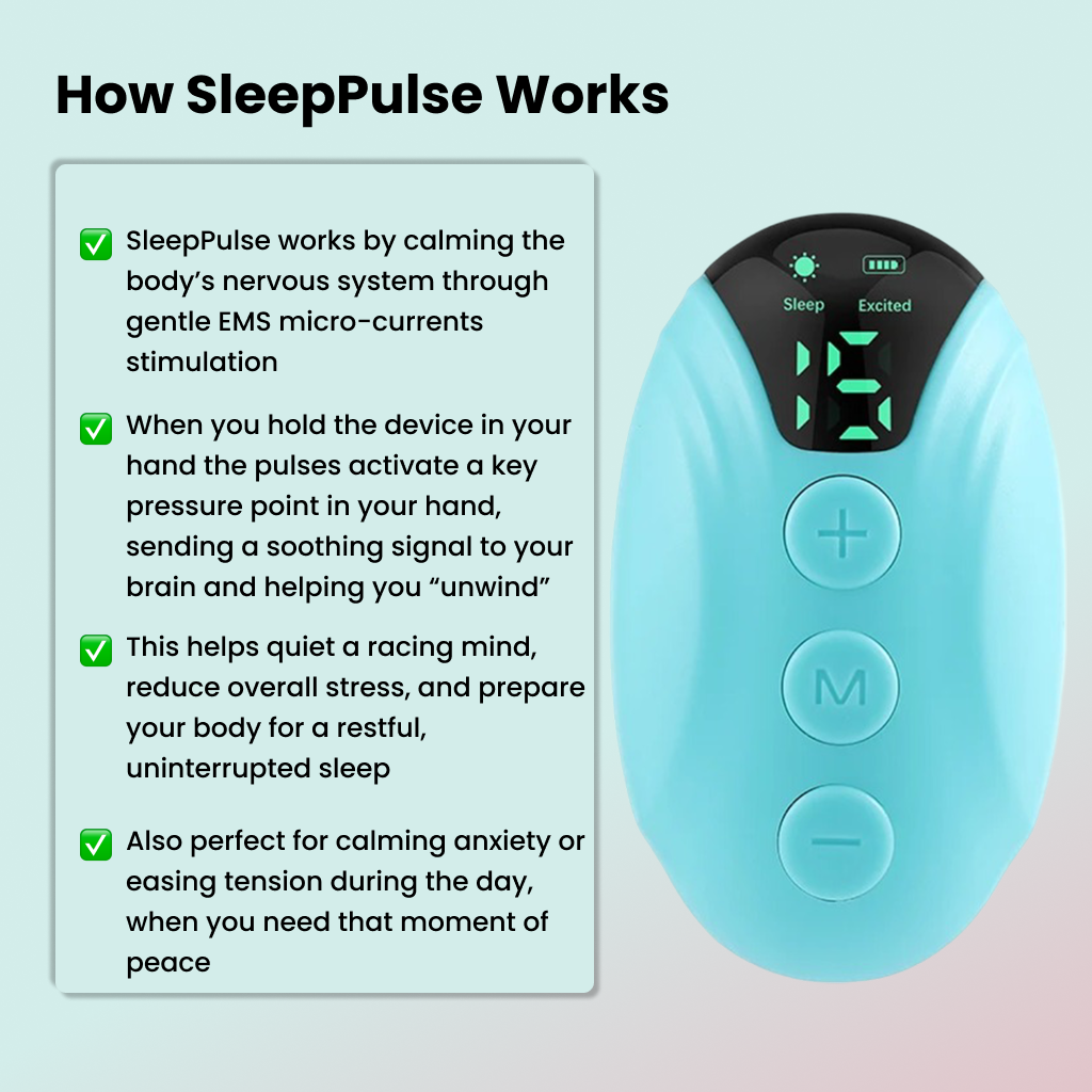 SleepPulse EMS – Fall Asleep Fast Without Pills