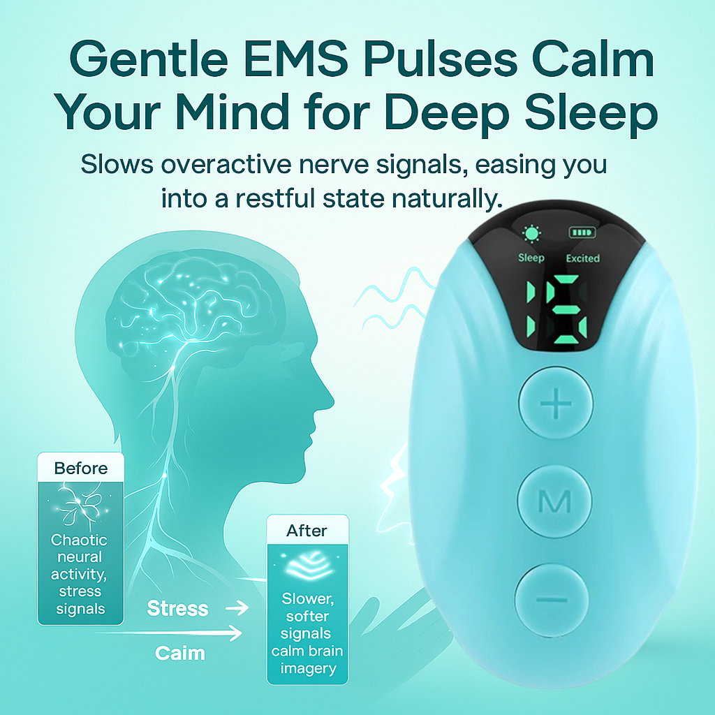 SleepPulse EMS – Fall Asleep Fast Without Pills