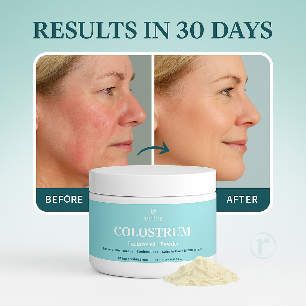 Revilyn™ RAW Colostrum - Fix Menopausal Facial Inflammation