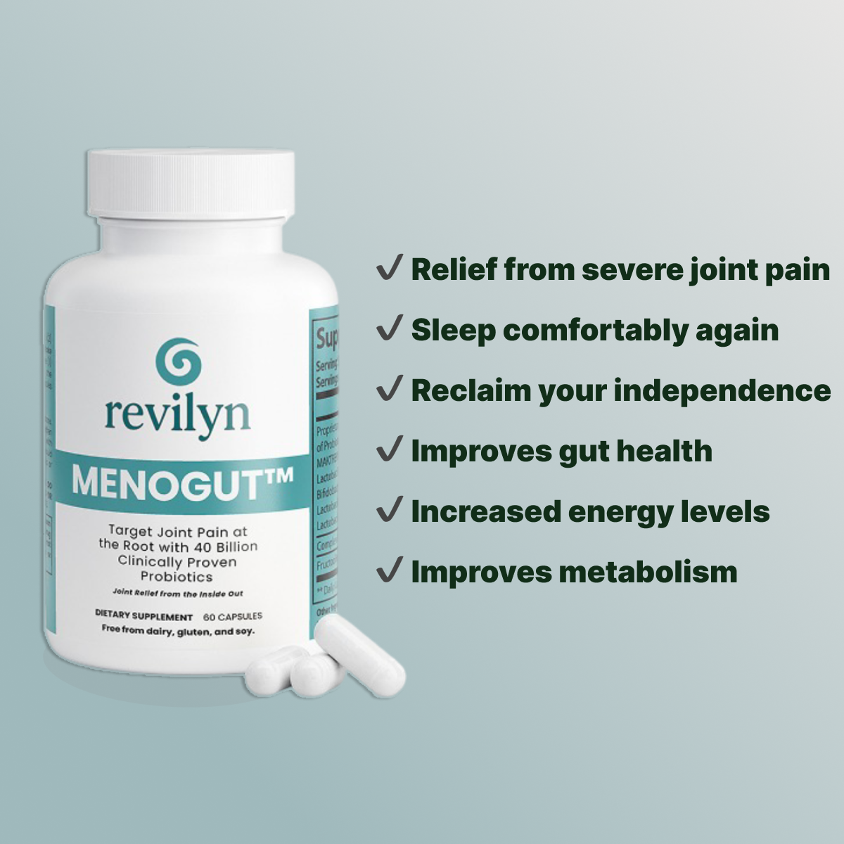 Revilyn MENOGUT™ - Fix Menopausal Joint Pain